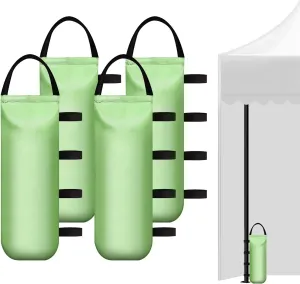 112 LBSCanopy Weights Sand Bags for Canopy Outdoor Advertising Tent Sunshade Fixed Windproof Pop up Canopy Tent (Without Sand) 4-Pack
