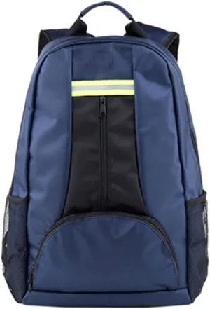 18-Inch Tool Bag Wide Mouth Tools Backpack Thickened Canvas Storage Bag Elevator Repair Organizer Heavy Duty Durable for Electrician Plumber Repairman (Color : Blue)