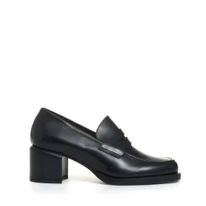 50Mm Heel Midnight Blue Loafer