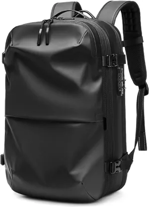 Aeropack Backpack, Aeropack Vacuum Compression Backpack, 2025 60l Expandable Backpack with Vacuum Compression (Black 2.0, Bag)