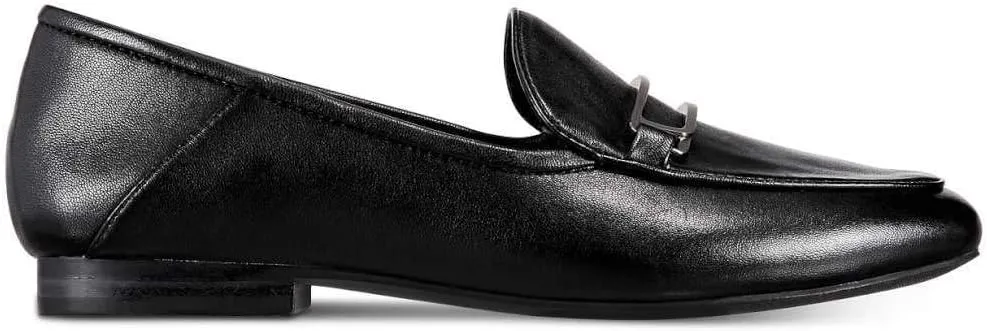 Alfani Womens goldii Leather Almond Toe Loafer