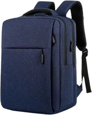 Backpack For Men Laptop bag large capacity men's backpack daily commuting business backpack men(Blue)