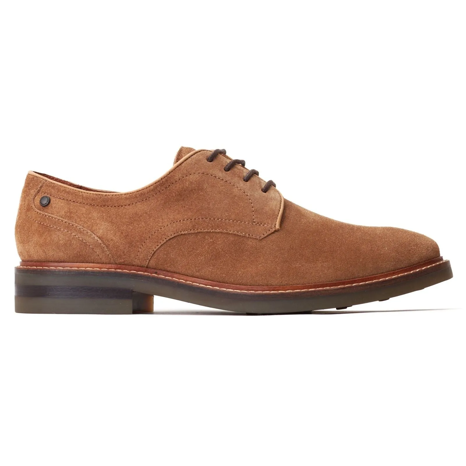 Base London Men's Mawley Derby Shoe in Ginger