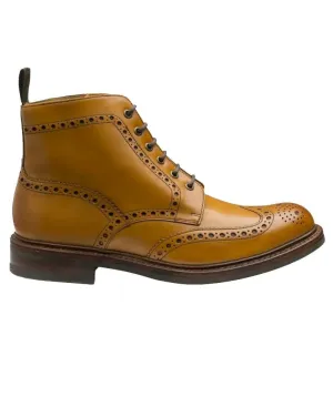 Bedale Lace Up Boot - Tan