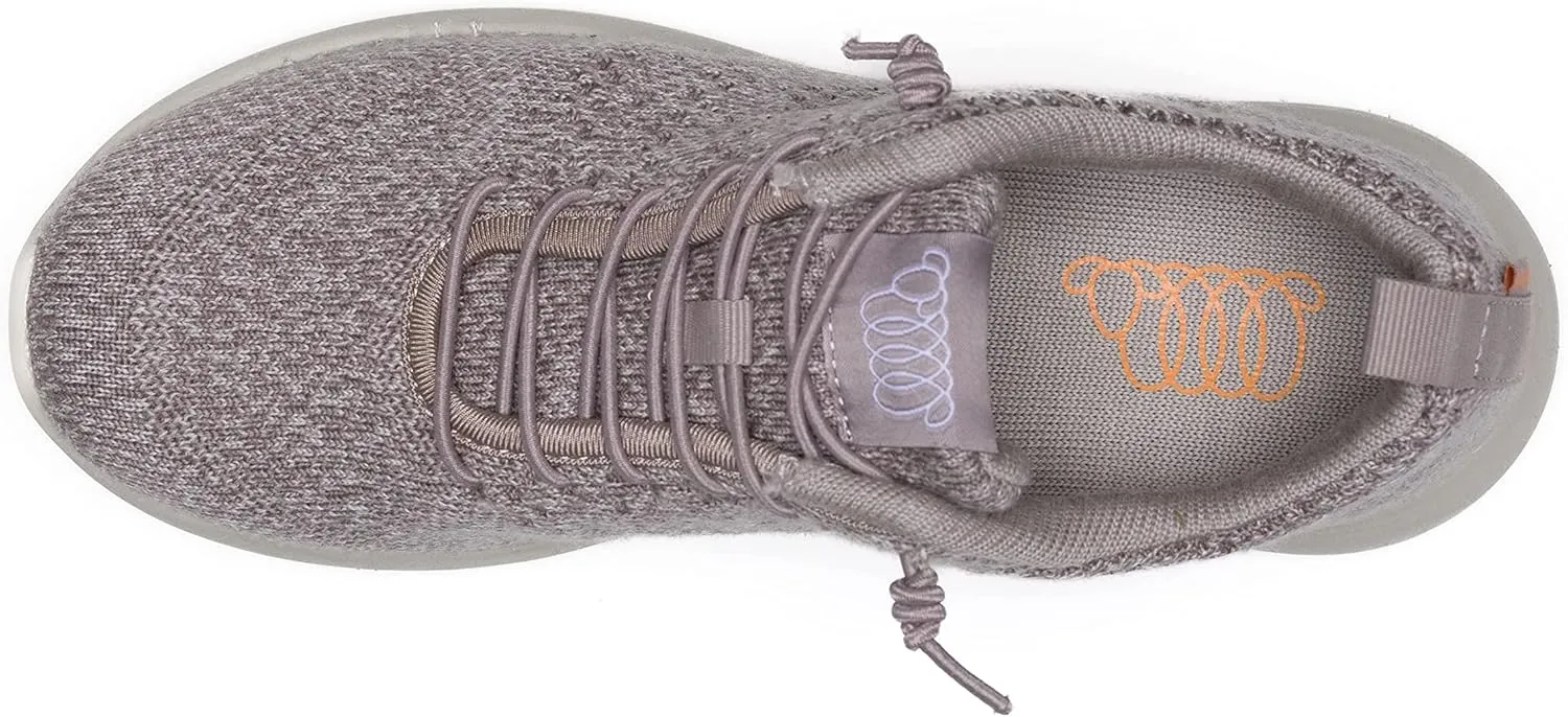 Belmont Unisex Merino Wool Footwear - Slip-On or Lace-Up Sneaker for Comfort, Support, Lightweight, Soft, Moisture Wicking, and Breathability