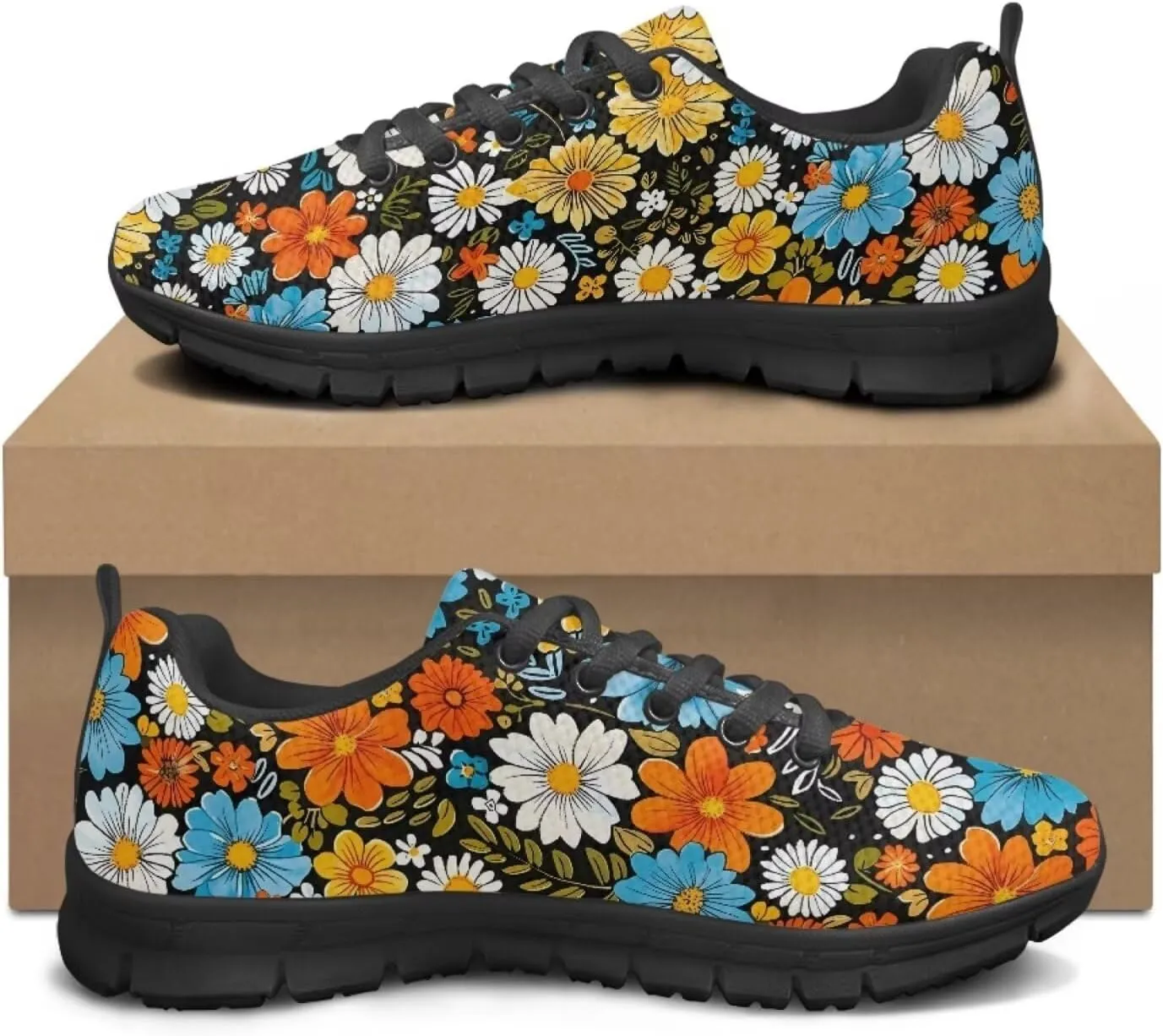 BIGCARJOB Mens Running Shoes Custom Design Sneaker Casual Walking Shoes Mesh Training Athletic Sneakers Personalized Gifts,Plus Size US 5-14 US