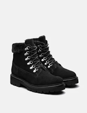 Black Stylish design Hiker Brooke Womens Boot Derby Unique assortment (Suede) - Grenson