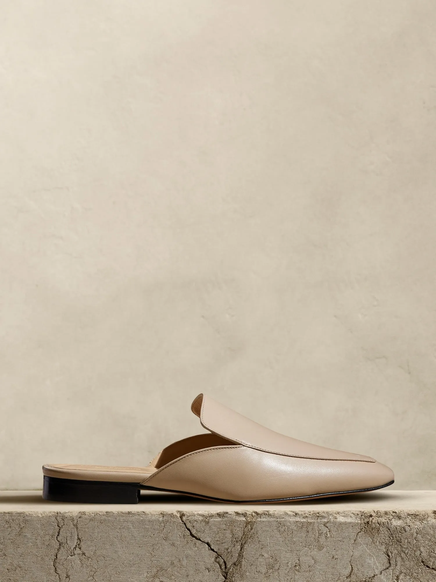 Bond Leather Mule