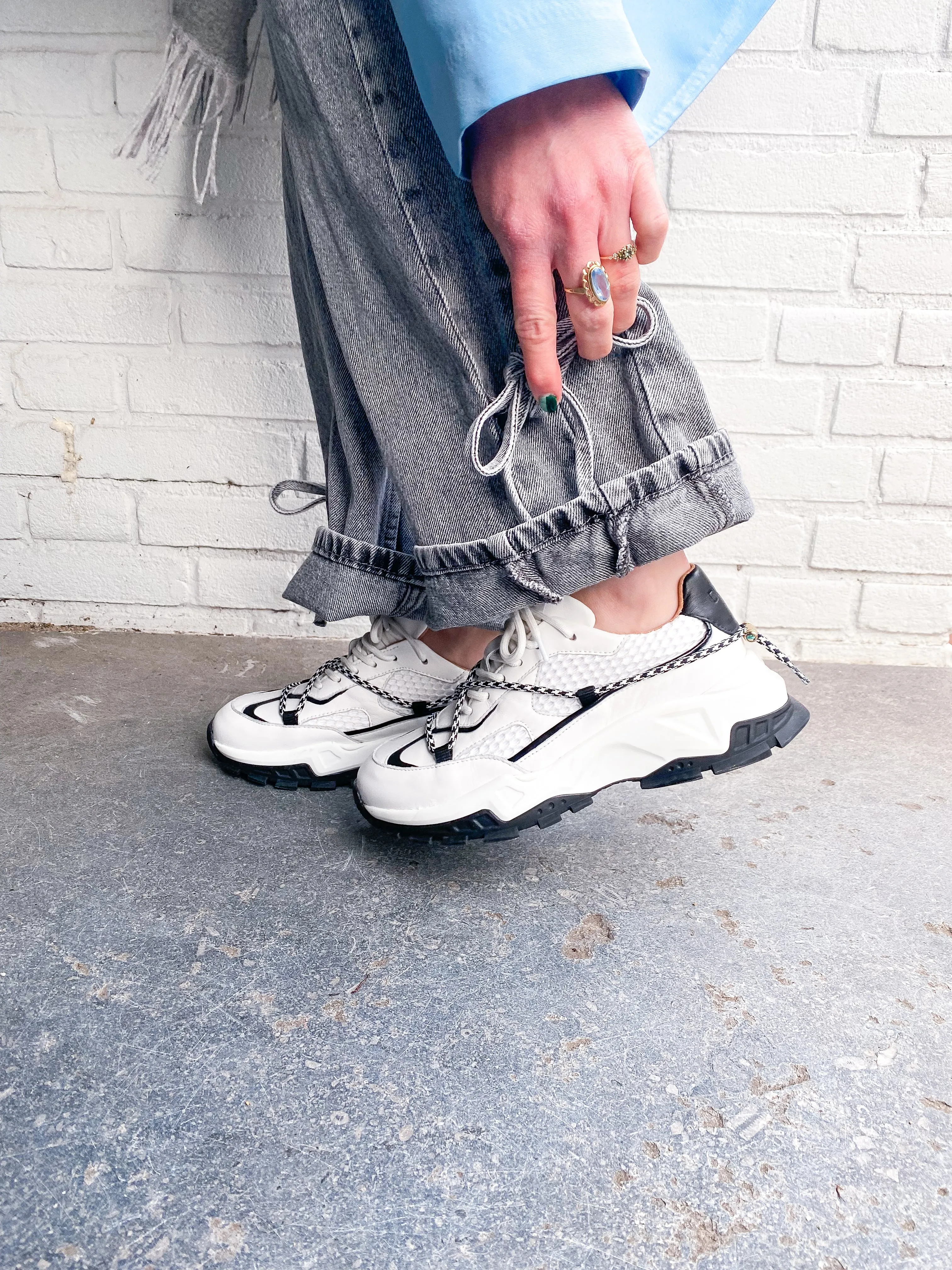 BONNEY mesh - Sneakers | Black / White