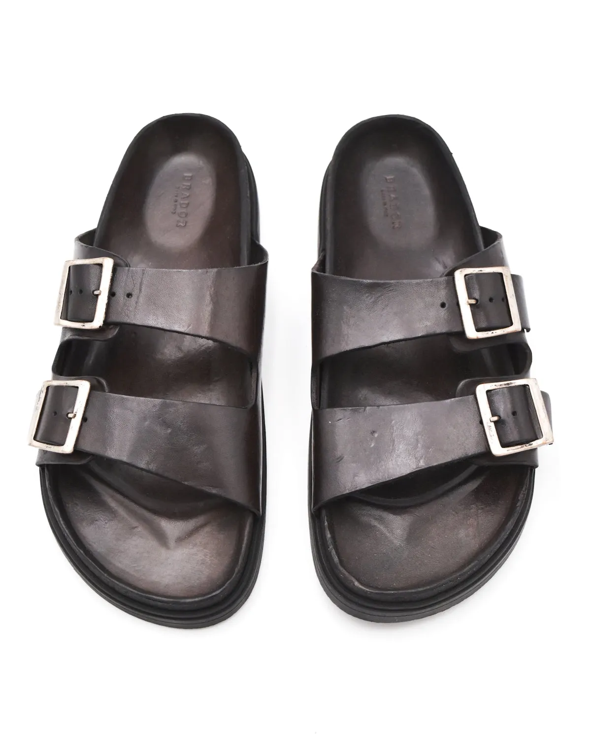 Brador Two Strap Sandal in Moro
