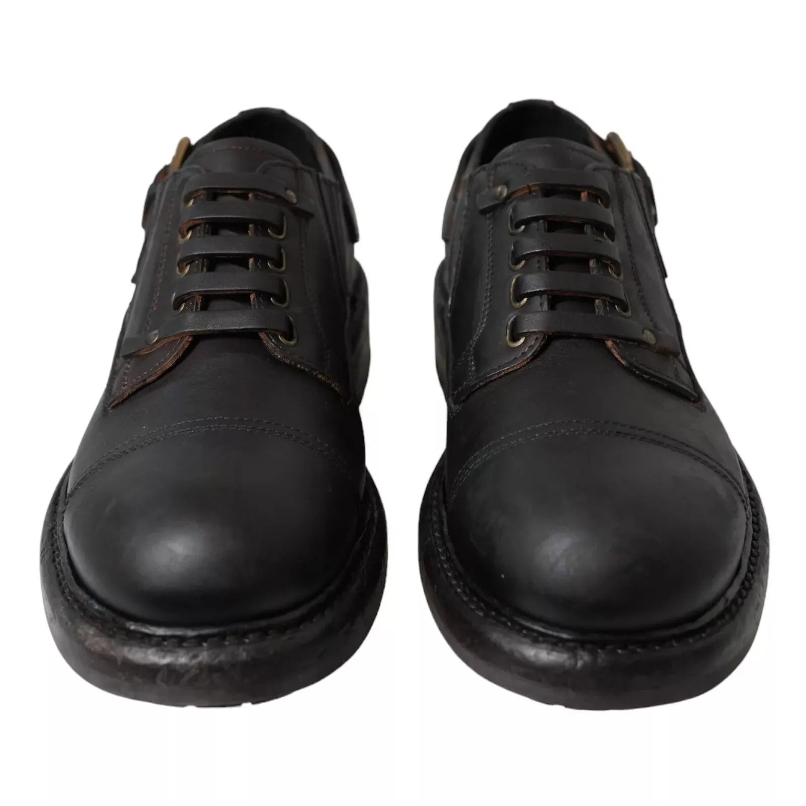 Brown Shoes Dolce Derby Leather & Timeless Up Dress Lace Safe transactions Gabbana