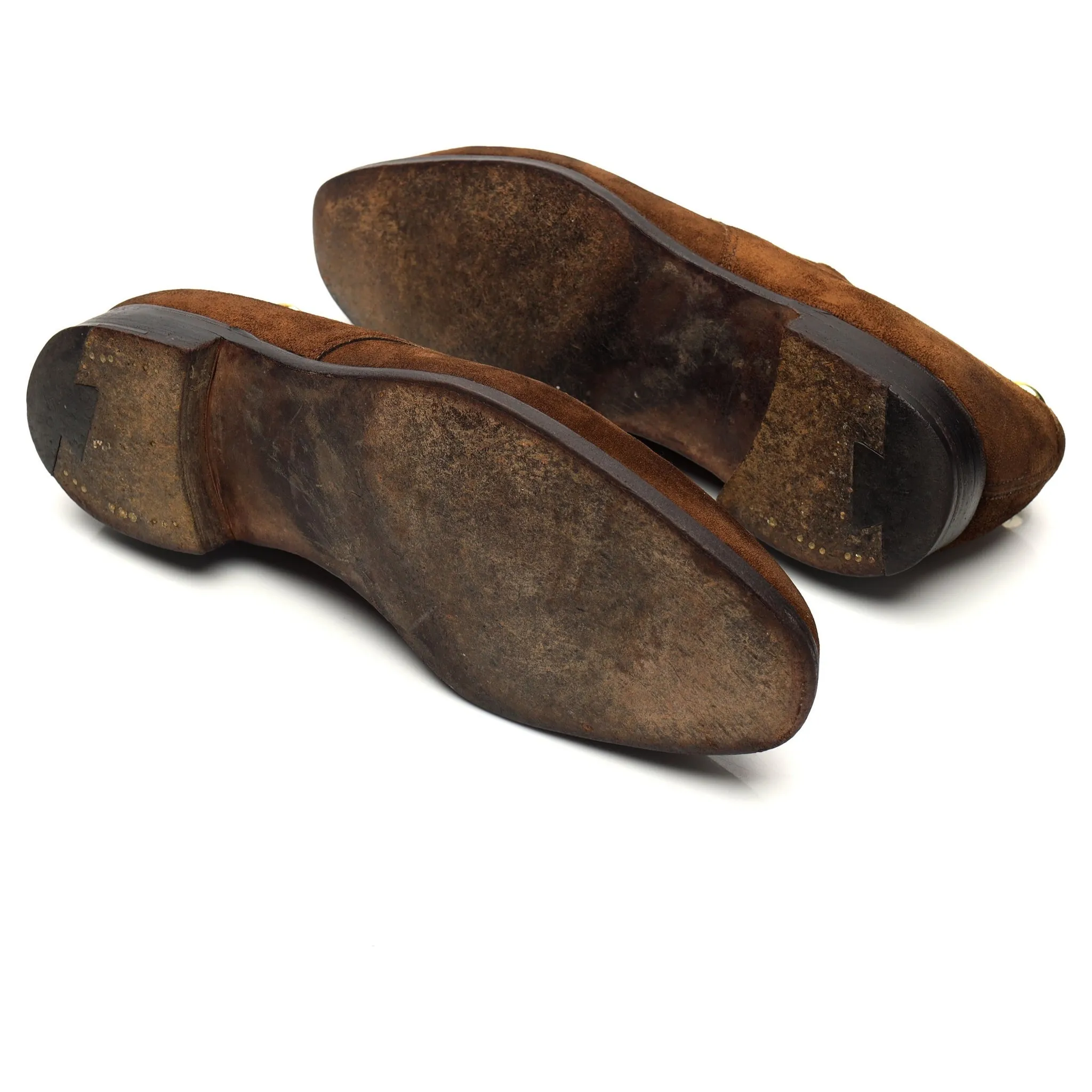 Brown Suede Derby UK 7.5 F