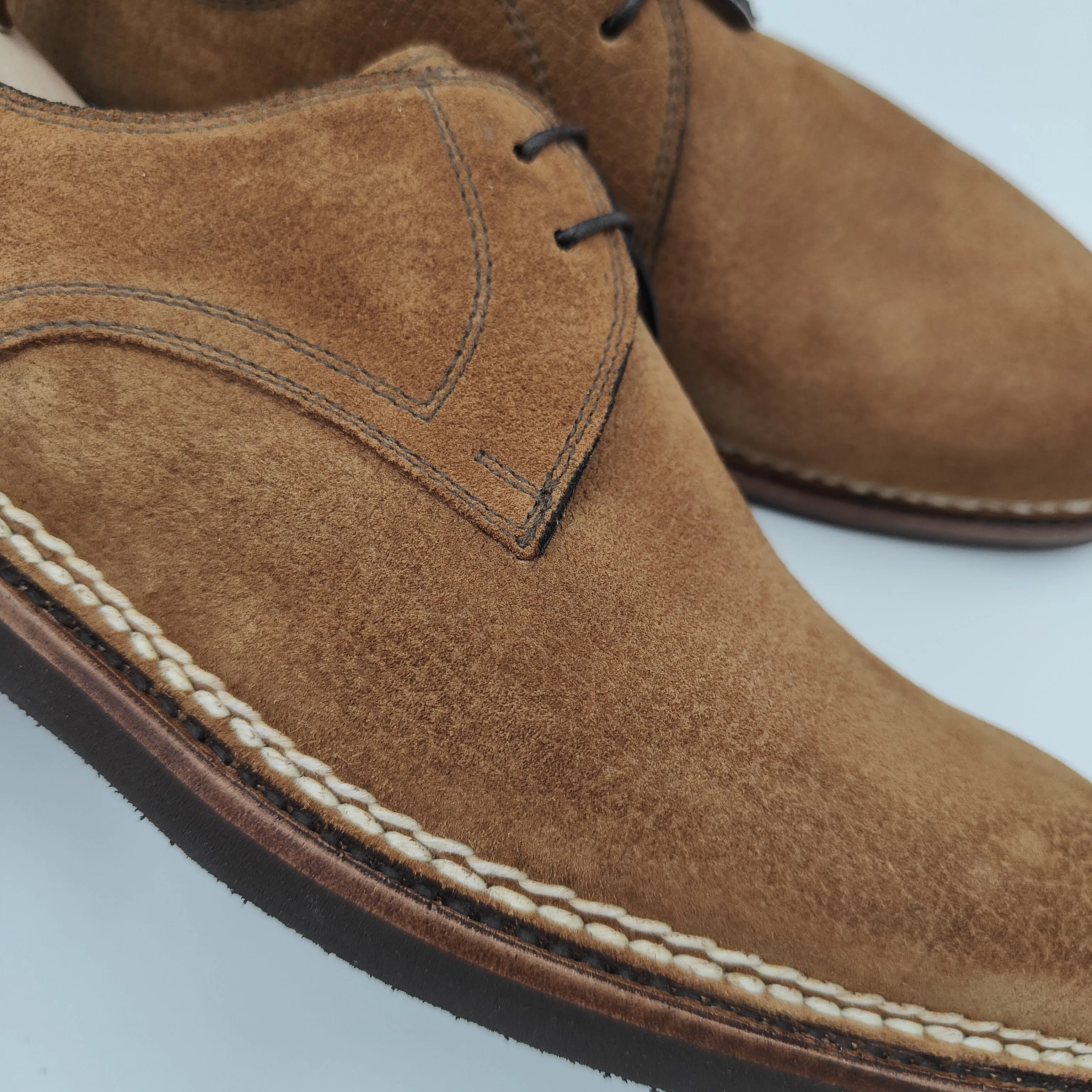 Carnera Norwegian Grain Suede Cognac