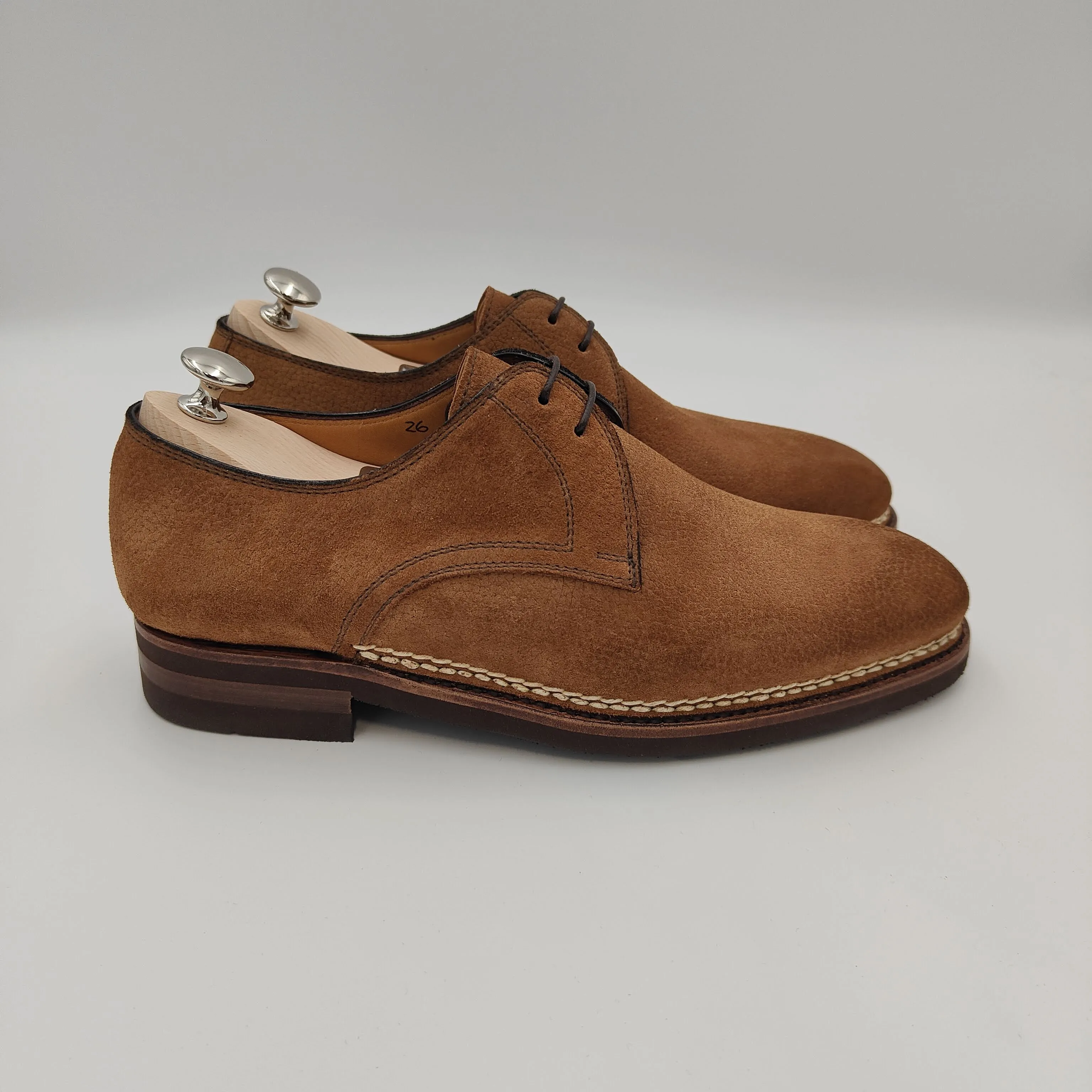 Carnera Norwegian Grain Suede Cognac