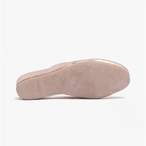 Chaleur FRANCESCA Womens Mule Slippers Gold