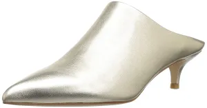 Champagne Smart La Big-value deals Heel Kitten Gold Pointed Low Pumps Mule Victoire Pour Toe Korrine