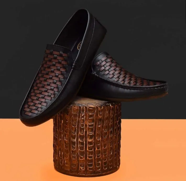 Cherry Leather Handmade Leather Loafer-66022