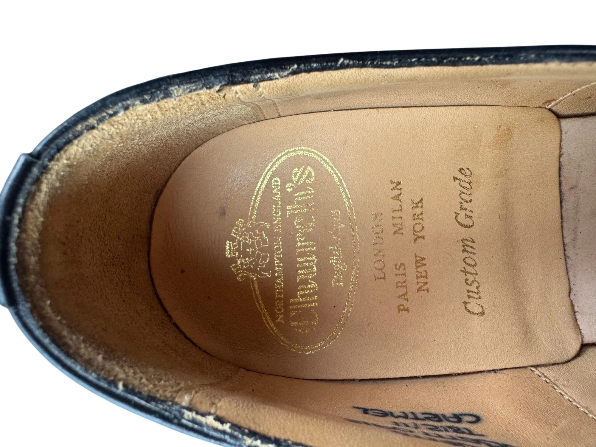 Church's Black Leather Oxford Shoes