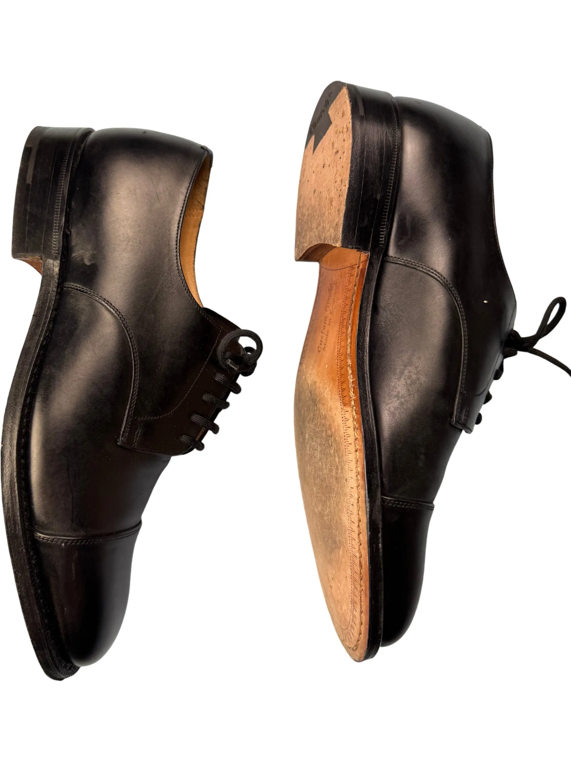 Church's Black Leather Oxford Shoes