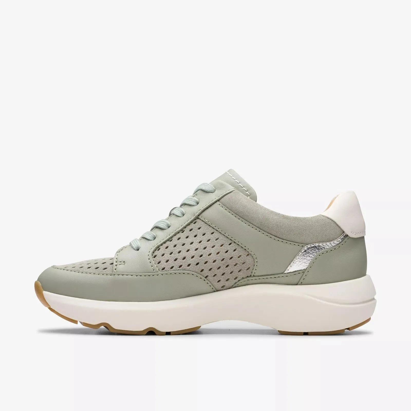 Clarks Women's Tivoli Walk Light Green 26181360