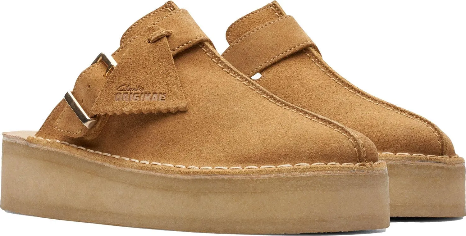Clarks - Womens Trek Wedge Mule Shoes