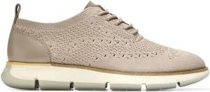 Cole Haan 4.Zerogrand Stitchlite Oxford Etherea Knit/Etherea Smooth Leather/Pumpkin/Optic White 9 C - Wide