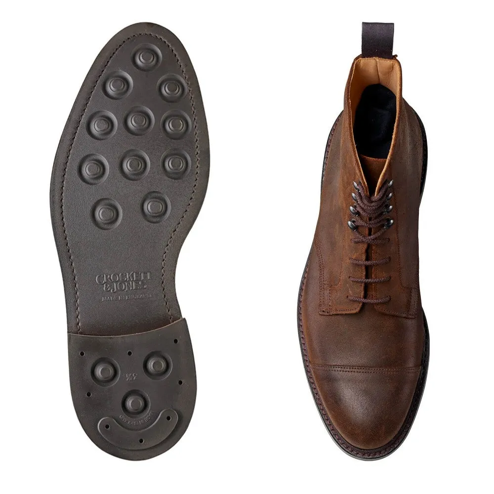 Coniston Dark Brown Roughout Suede 'Dainite' Crockett & Jones