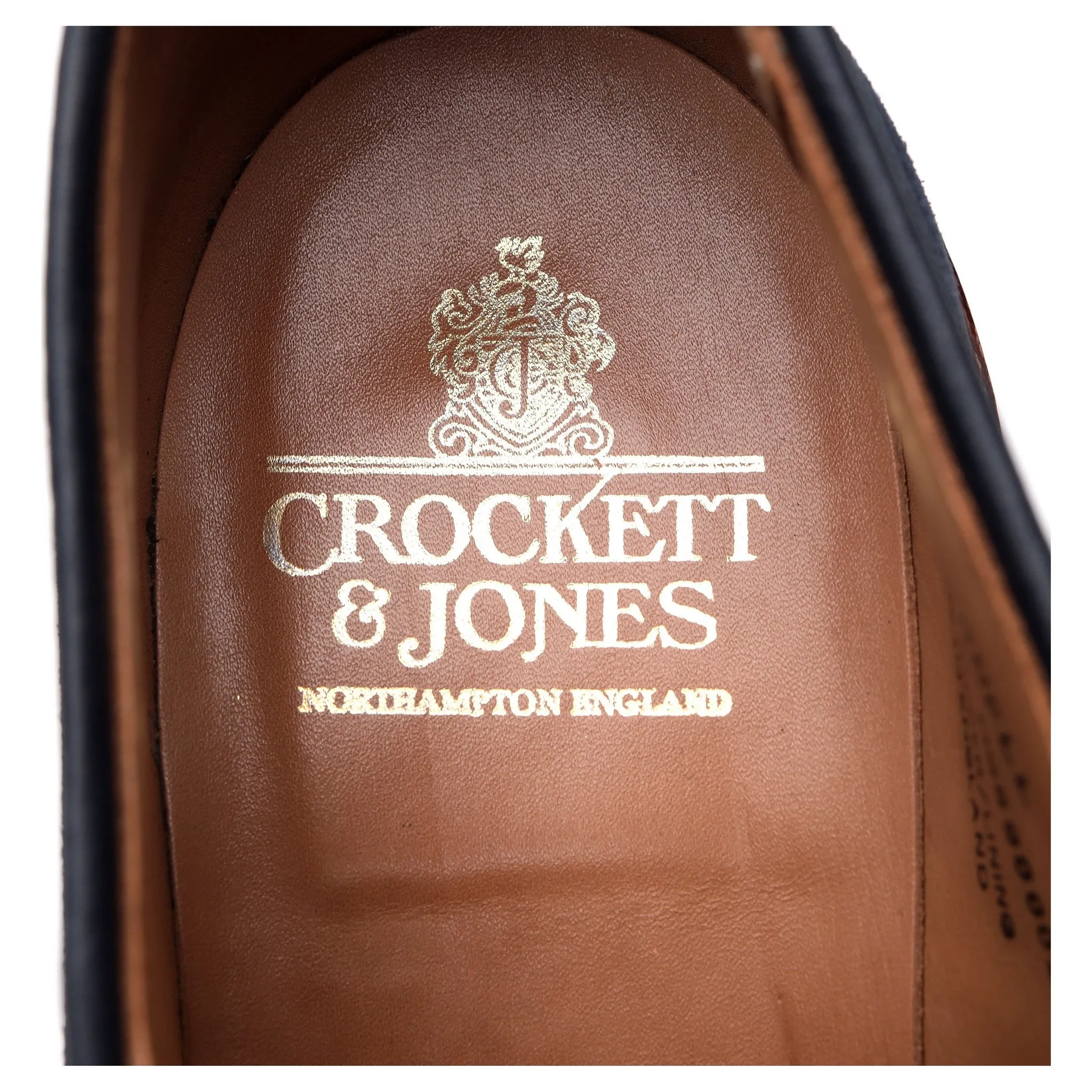 'Cornell' Blue Suede Derby UK 10 E