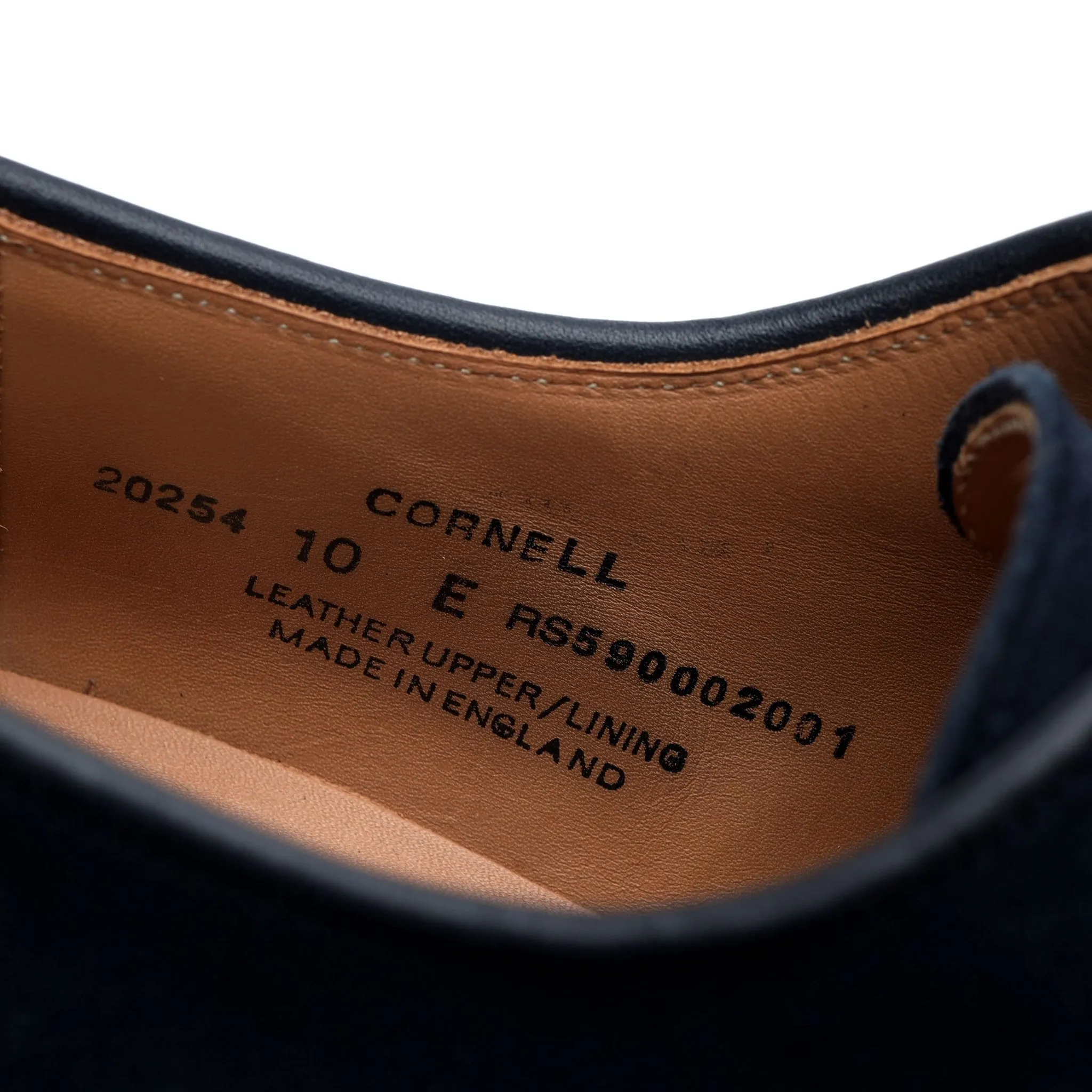 'Cornell' Blue Suede Derby UK 10 E