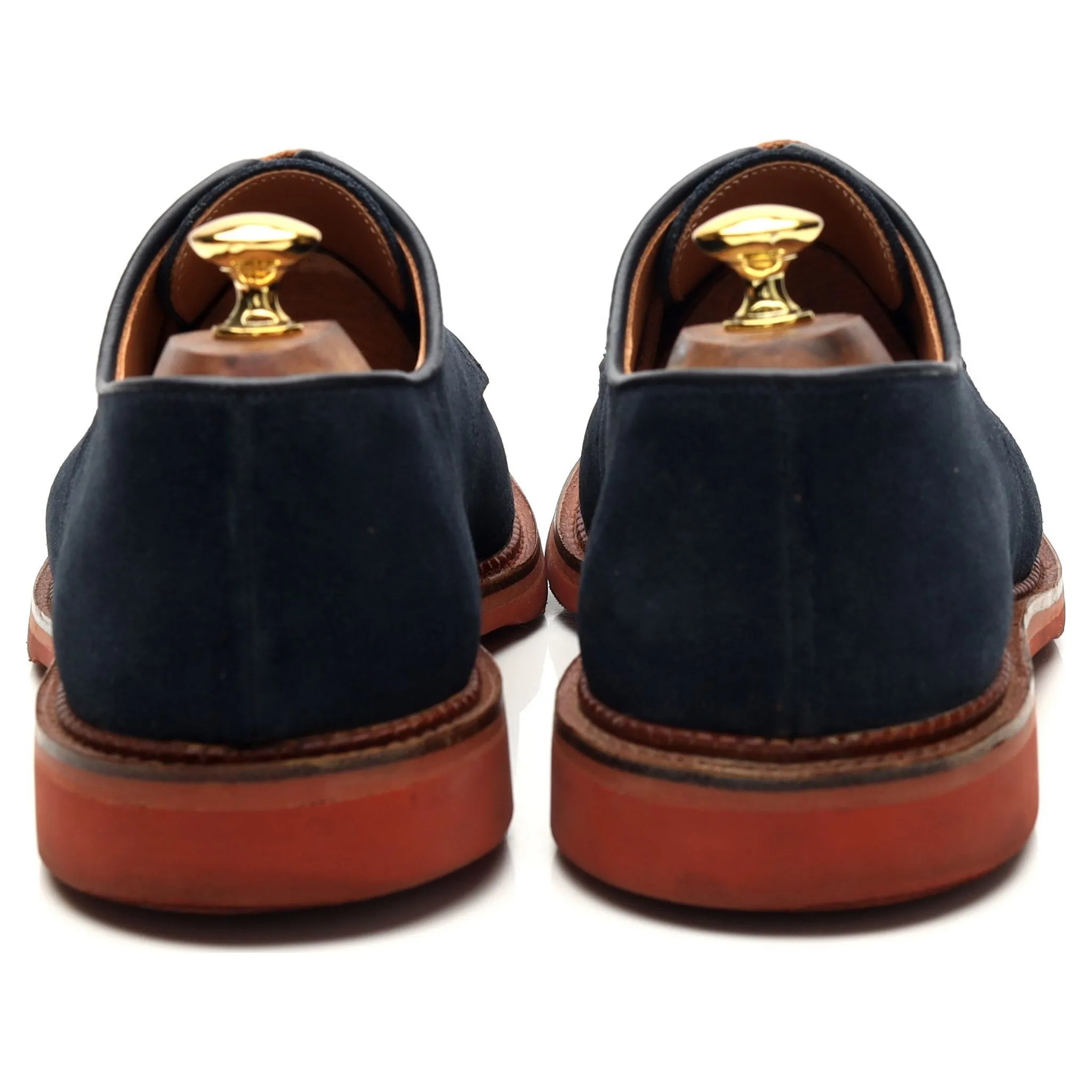 'Cornell' Blue Suede Derby UK 10 E