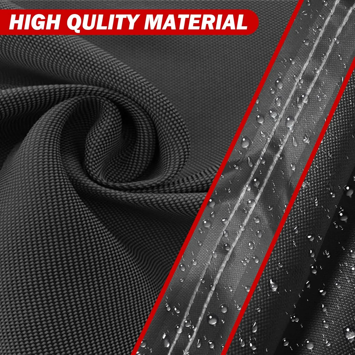COVERVIN Billiard Pool Table Cover,Heavy Duty 210D Oxford Cloth Material All Weather Waterproof Dustproof UV Protection(9ft/Red)