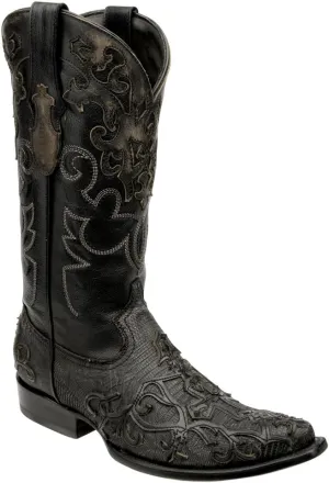 Cuadra Lizard Urban Western Boots 2B07LT (7 D(M) US, Dusty Gray)