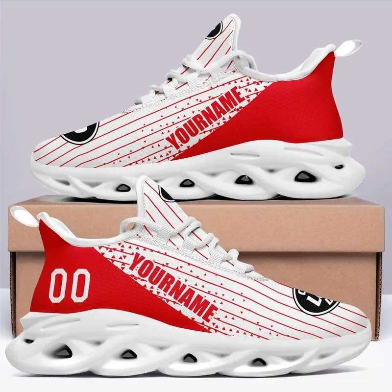 Custom Running Shoes for Men Women Print Team Company Logo Name Number Sneaker Personalized Gift Unisex Baseball Tennis Shoes