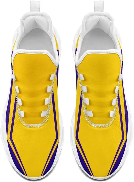 Customize Fashion Unisex Sneaker Personalized Women's Lace Up Print Name Logo Running Shoes Men Cushion Sports Shoes