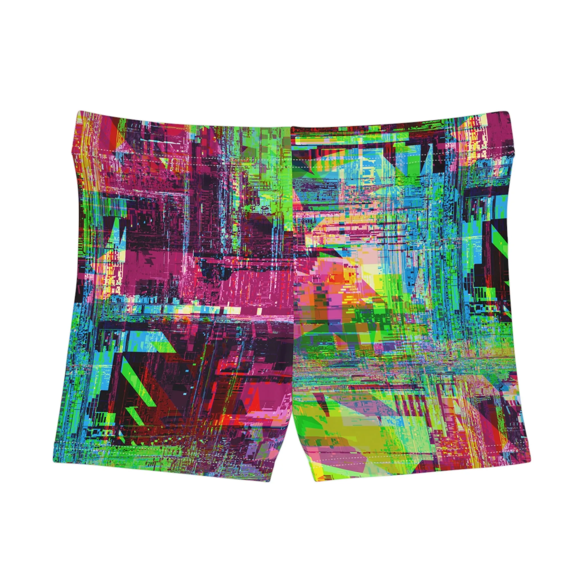 Cyber Booty Shorts Biker Shorts