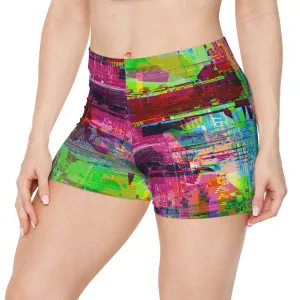 Cyber Booty Shorts Biker Shorts