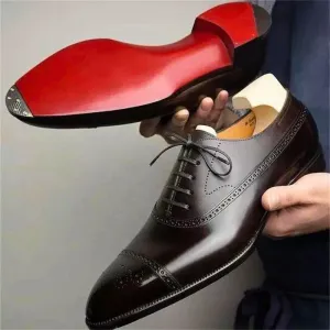 Dan Harrington Genuine Leather Oxford Shoe
