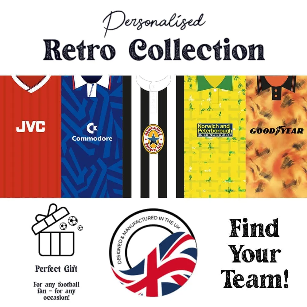 Derby - 1984 - Home - Personalised Retro Shirt Travel Pillow