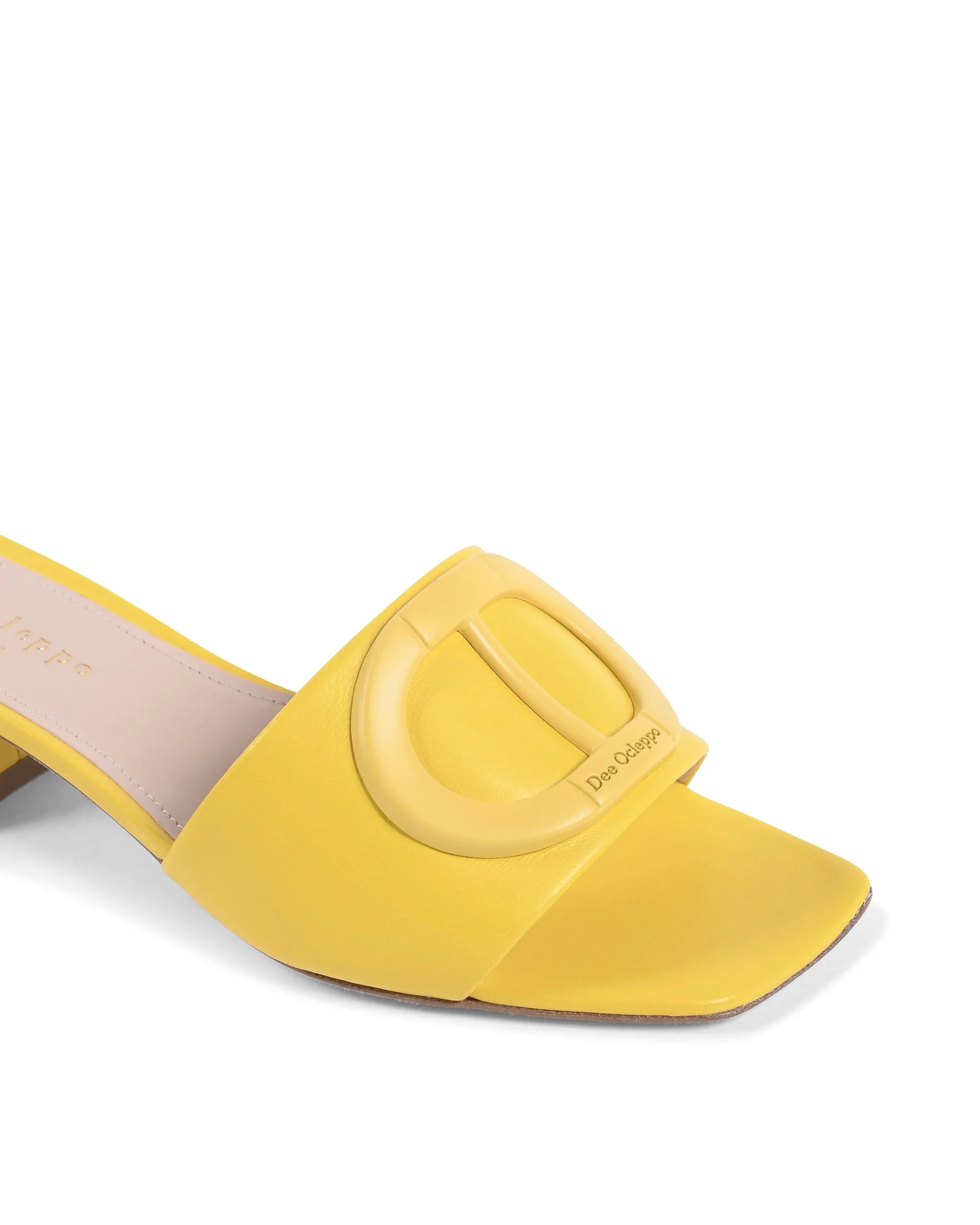 Dizzy Logo Mule - Yellow