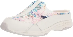 Easy Spirit Traveltime Mule Womens Slip On 8 CD US WhiteMultiTie Dye