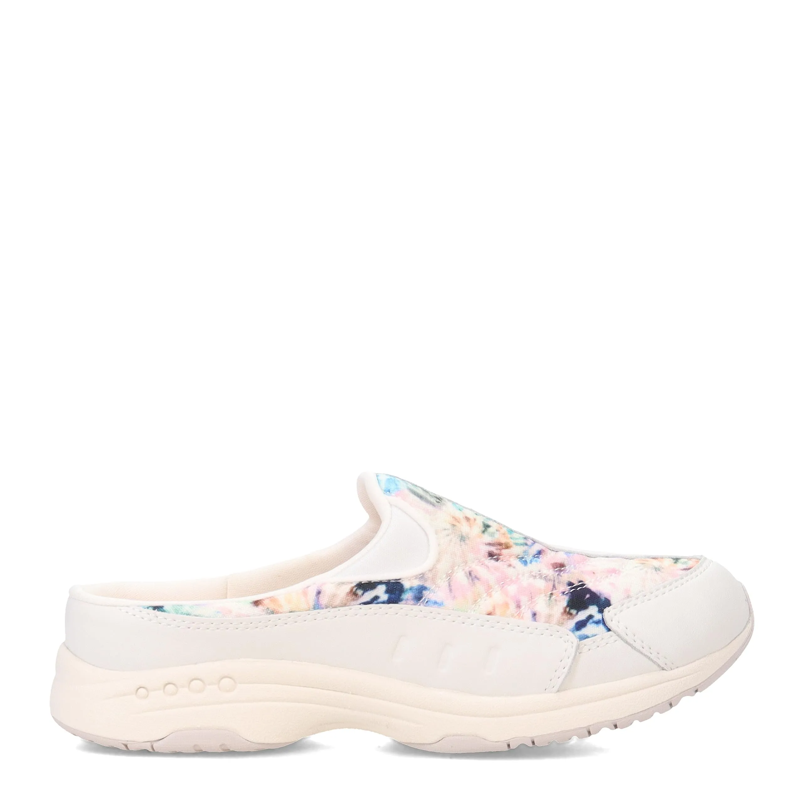 Easy Spirit Traveltime Mule Womens Slip On 8 CD US WhiteMultiTie Dye