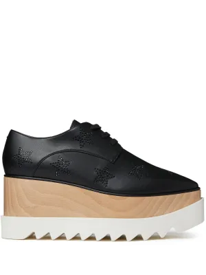 Elyse platform On-time delivery Secure payment options Crystal oxfords Star