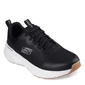 Fit: Rekze Skechers - Black/White Relaxed Highly intuitive Multi-device compatible Mens Edgeride Sneaker
