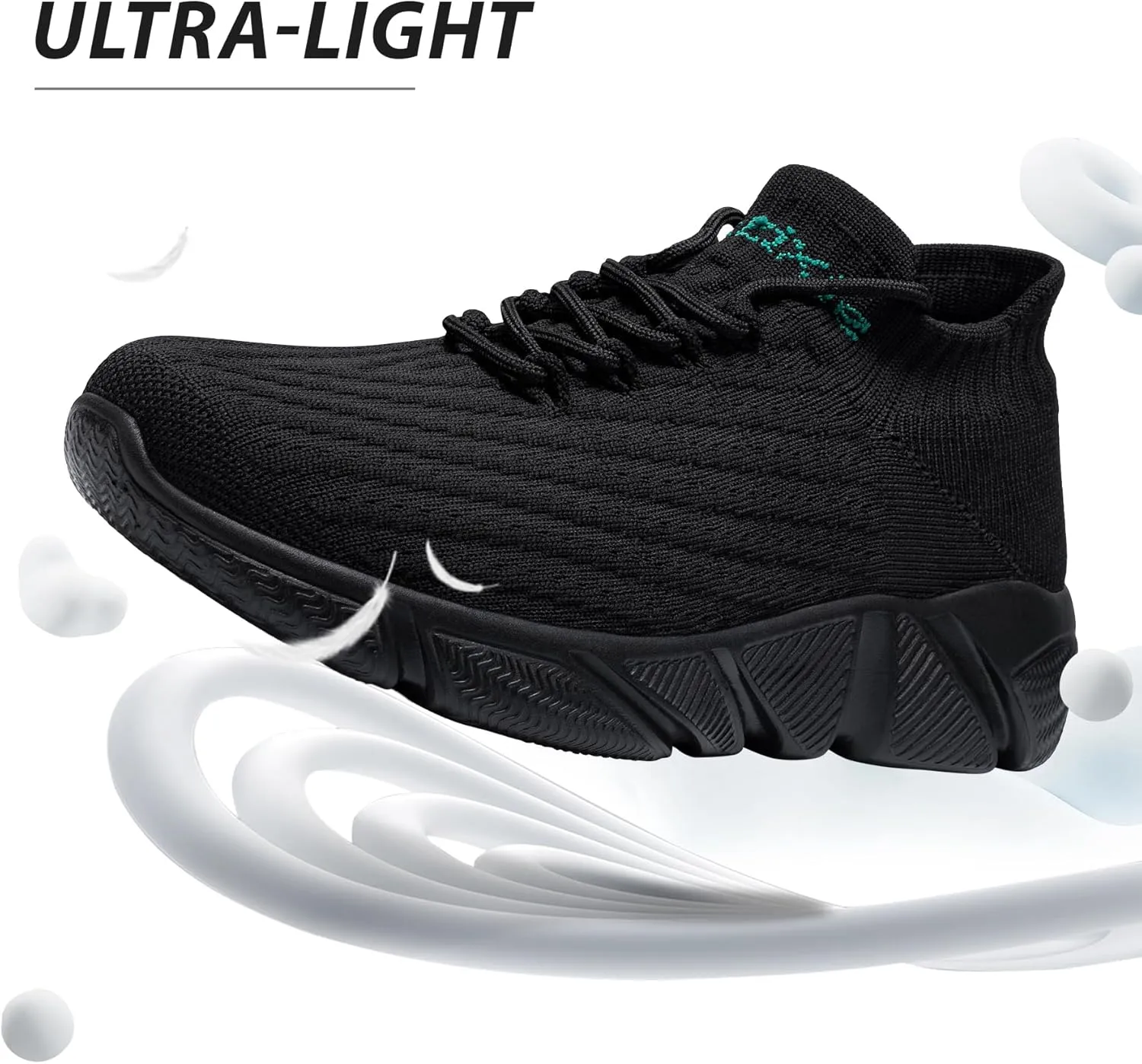 FLOWING PLUME Waterproof Shoes for Men Women Lightweight Tennis Sneaker Slip-Resistant Walking Running Shoes