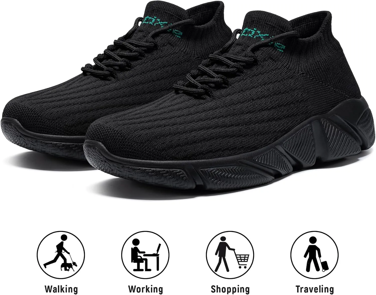 FLOWING PLUME Waterproof Shoes for Men Women Lightweight Tennis Sneaker Slip-Resistant Walking Running Shoes