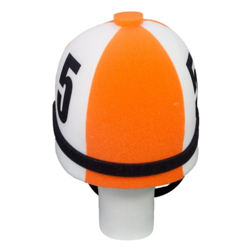 FOAM PARTY HATS: Jockey Helmet Hat - Jockey Helmet - Jockey Costume - Derby Party Hat