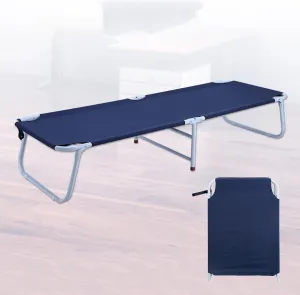 Foldable Camping Cots for Adults, Double Layer Oxford Cloth, 250kg/500lbs Loading, Travel Bed, Sleeping Cots for Adults for Home Camping Office Vacation Hospital(185*60*36cm/72.8*23.6*14.2in)