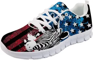 Forchrinse Shining Scales Print Women's Running Shoes Lightweight Comfortable Athletic Tennis Walking Sneaker