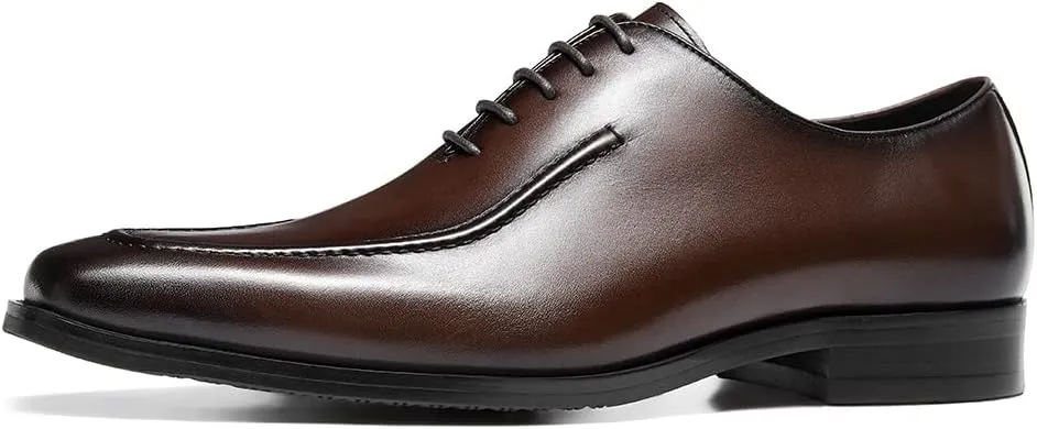 FRASOICUS Mens Oxford Shoes Mens Leather Dress Shoes Formal Dress Shoes for Men
