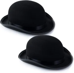 Funny Party Hats Derby Bowler Hat - Costume Hats for Men Women Unisex - Dress Up